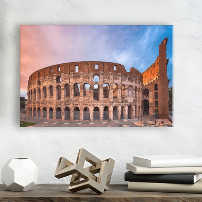 Colosseum Rome Italy, Stadium Canvas, Sport Art, Gift for him, Man Cave Decor, Art Print, Canvas Print Wall Art