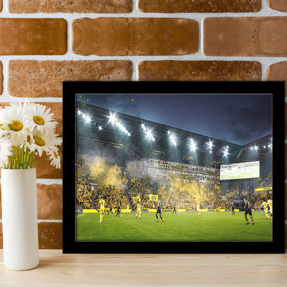 Columbus Crew Stadium, Stadium Canvas, Sport Art, Gift for him, Framed Art Print Wall Decor, Picture Framed