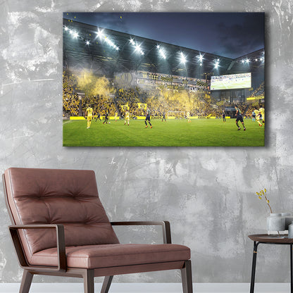 Columbus Crew Stadium, Stadium Canvas, Sport Art, Gift for him, Man Cave Decor, Art Print, Canvas Print Wall Art