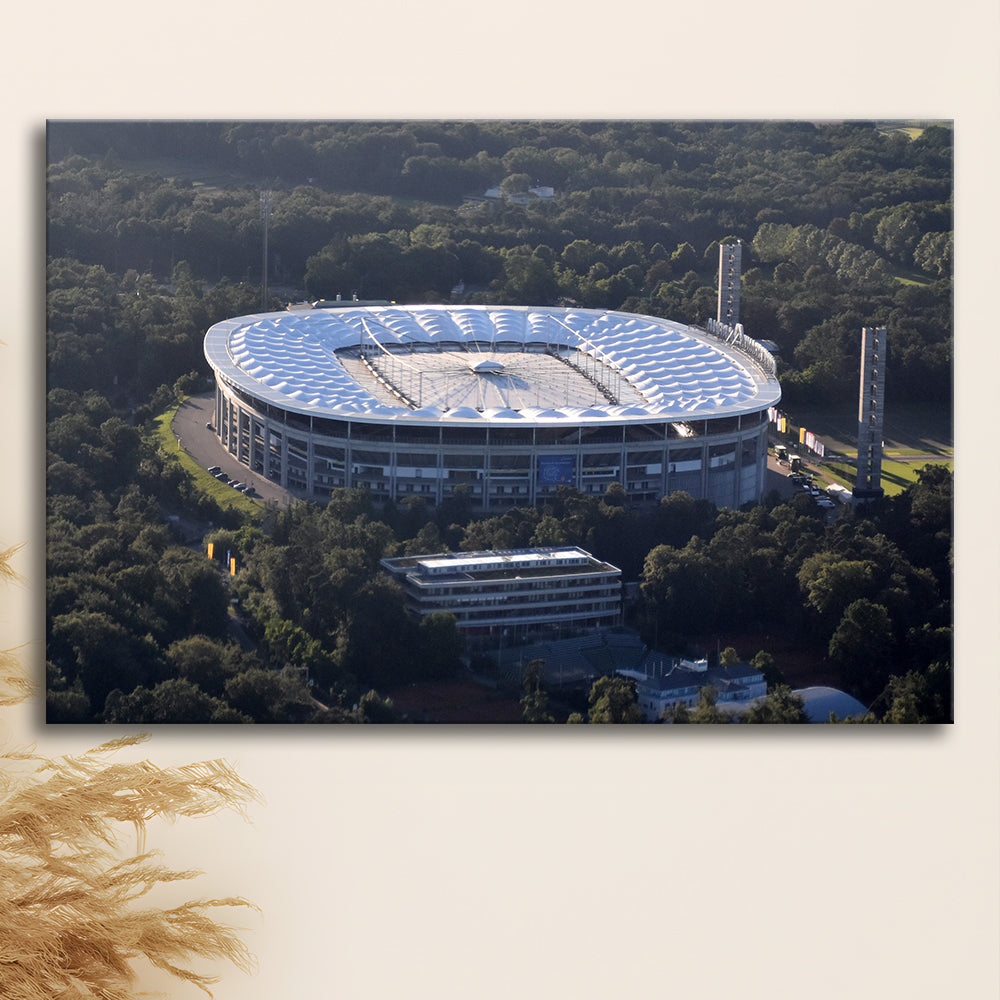 Commerzbank Arena in Salvador, Stadium Canvas, Sport Art, Gift for him, Man Cave Decor, Art Print, Canvas Print Wall Art