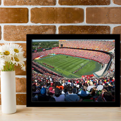 Commonwealth Stadium, Stadium Canvas, Sport Art, Gift for him, Framed Art Print Wall Decor, Picture Framed