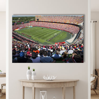 Commonwealth Stadium, Stadium Canvas, Sport Art, Gift for him, Man Cave Decor, Art Print, Canvas Print Wall Art