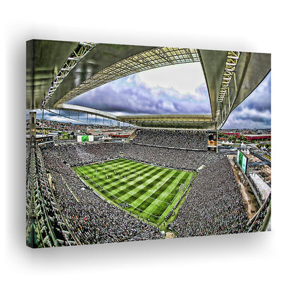 Corinthians Arena, Stadium Canvas, Sport Art, Gift for him, Man Cave Decor, Art Print, Canvas Print Wall Art