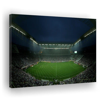 Corinthians Arena, Stadium Canvas, Sport Art, Fan Gifts, Man Cave Decor, Art Print, Canvas Print Wall Art