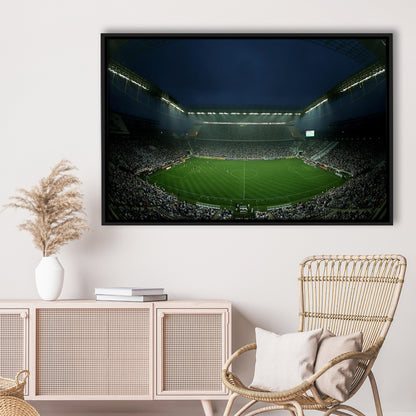 Corinthians Arena, Stadium Canvas, Sport Art, Fan Gifts, Framed Canvas Print Wall Art, Floating Frame