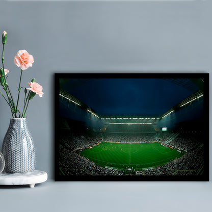 Corinthians Arena, Stadium Canvas, Sport Art, Fan Gifts, Framed Art Print Wall Decor, Picture Framed