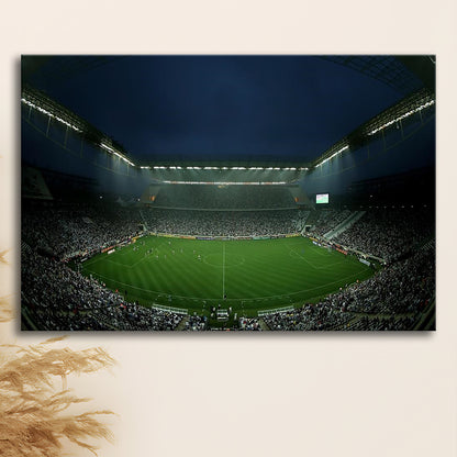 Corinthians Arena, Stadium Canvas, Sport Art, Fan Gifts, Man Cave Decor, Art Print, Canvas Print Wall Art