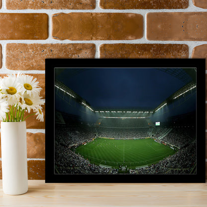 Corinthians Arena, Stadium Canvas, Sport Art, Fan Gifts, Framed Art Print Wall Decor, Picture Framed
