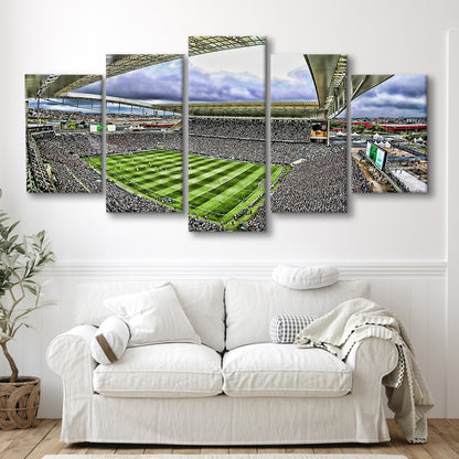Corinthians Arena, Stadium Canvas, Sport Art, Gift for him, 5 Panel, Large Canvas, Canvas Print Wall Art