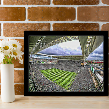 Corinthians Arena, Stadium Canvas, Sport Art, Gift for him, Framed Art Print Wall Decor, Picture Framed