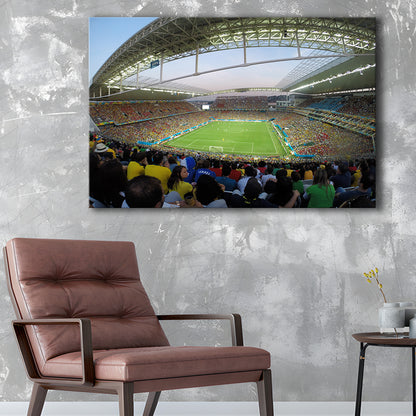 Corinthians Stadium, Stadium Canvas, Sport Art, Gift for him, Man Cave Decor, Art Print, Canvas Print Wall Art