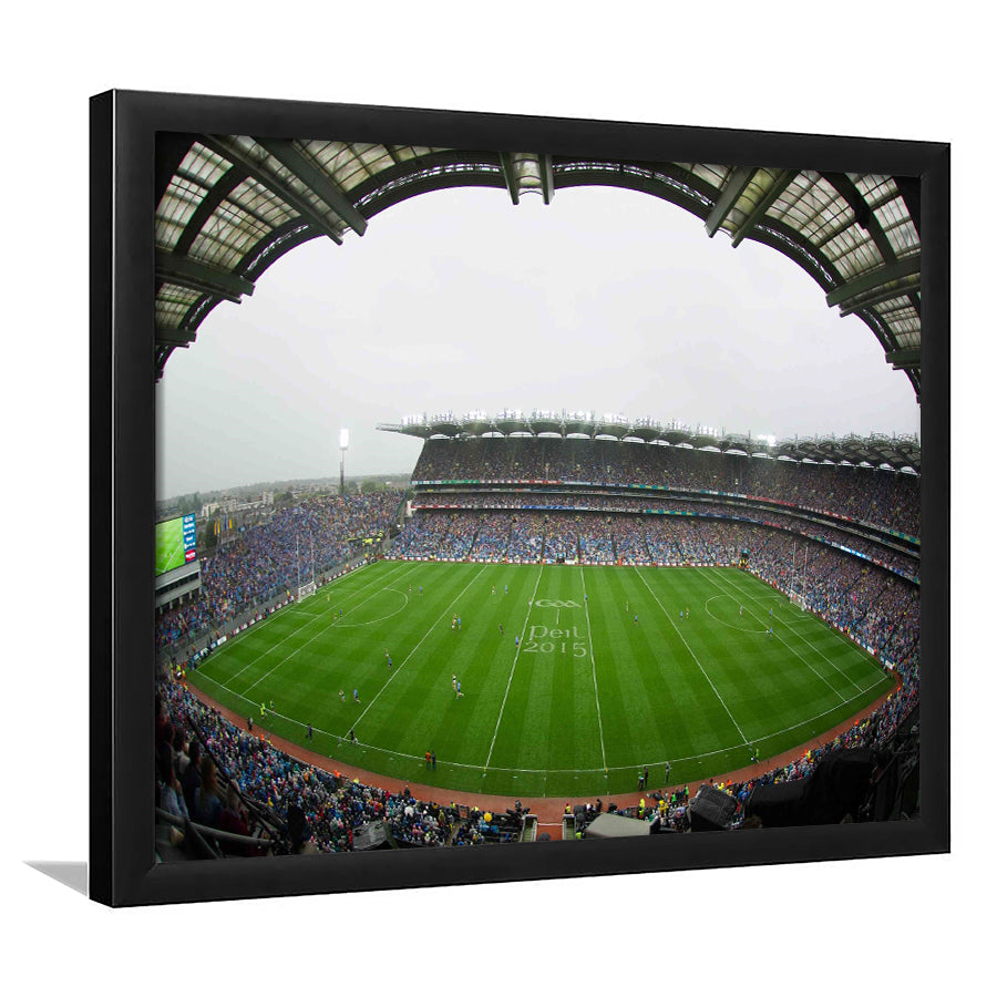 Croke Park, Stadium Canvas, Sport Art, Gift for him, Framed Art Print Wall Decor, Picture Framed
