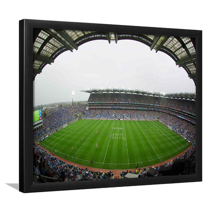 Croke Park, Stadium Canvas, Sport Art, Gift for him, Framed Art Print Wall Decor, Picture Framed