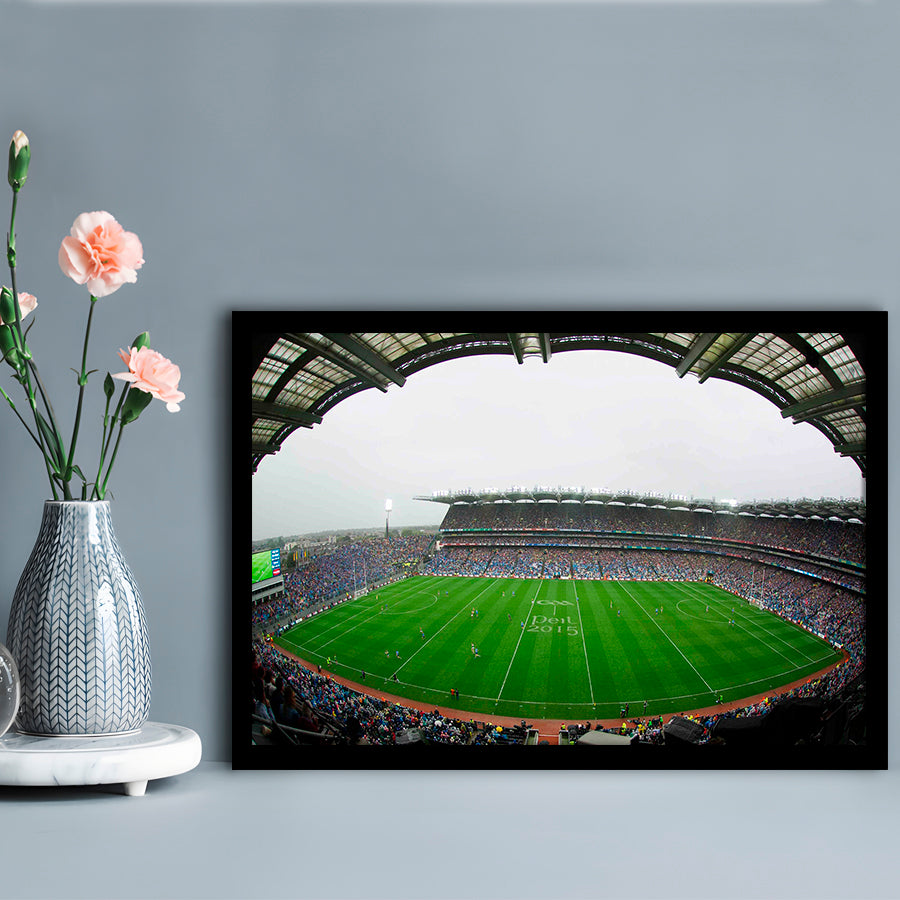 Croke Park, Stadium Canvas, Sport Art, Gift for him, Framed Art Print Wall Decor, Picture Framed