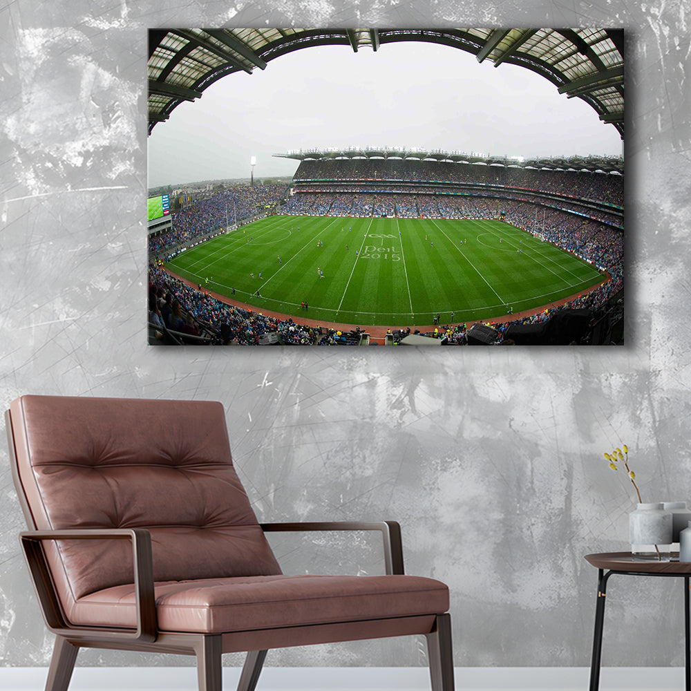Croke Park, Stadium Canvas, Sport Art, Gift for him, Man Cave Decor, Art Print, Canvas Print Wall Art
