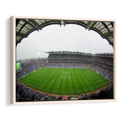 Croke Park, Stadium Canvas, Sport Art, Framed Canvas Print Wall Art, Floating Frame