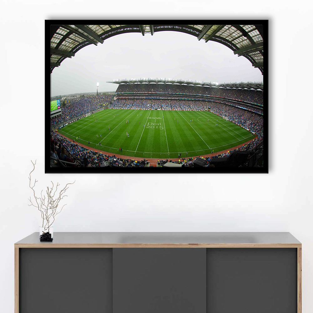 Croke Park, Stadium Canvas, Sport Art, Gift for him, Framed Art Print Wall Decor, Picture Framed