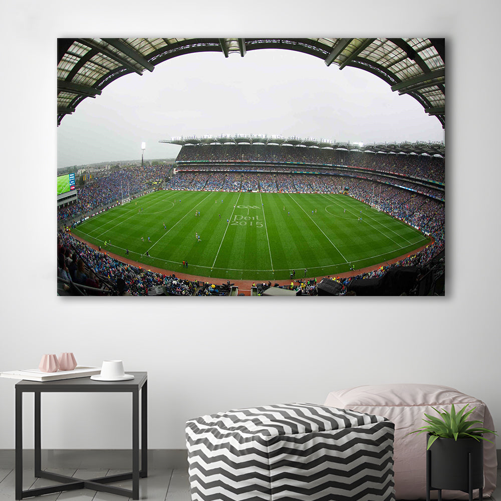 Croke Park, Stadium Canvas, Sport Art, Gift for him, Man Cave Decor, Art Print, Canvas Print Wall Art