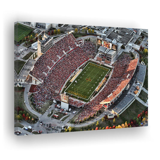 Cyclones Stadium, Stadium Canvas, Sport Art, Gift for him, Man Cave Decor, Art Print, Canvas Print Wall Art
