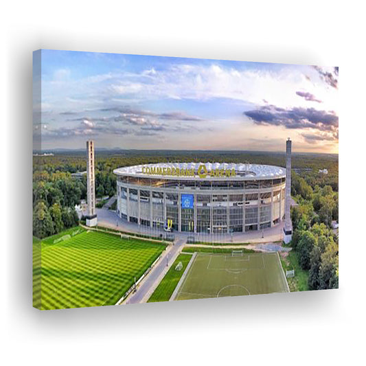 Deutsche Bank Park, Stadium Canvas, Sport Art, Gift for him, Man Cave Decor, Art Print, Canvas Print Wall Art