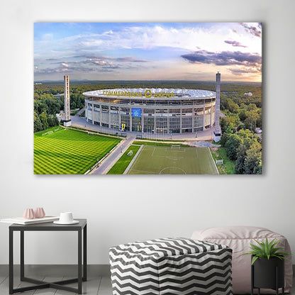 Deutsche Bank Park, Stadium Canvas, Sport Art, Gift for him, Man Cave Decor, Art Print, Canvas Print Wall Art