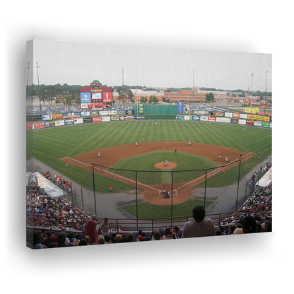 Diamond Stadium, Stadium Canvas, Sport Art, Gift for him, Man Cave Decor, Art Print, Canvas Print Wall Art