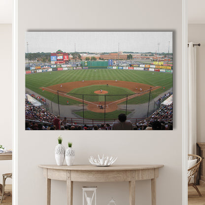Diamond Stadium, Stadium Canvas, Sport Art, Gift for him, Man Cave Decor, Art Print, Canvas Print Wall Art