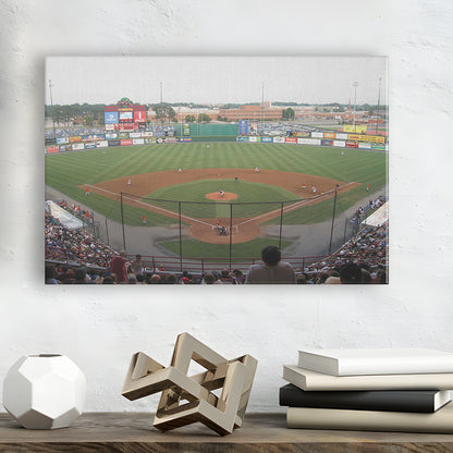 Diamond Stadium, Stadium Canvas, Sport Art, Gift for him, Man Cave Decor, Art Print, Canvas Print Wall Art