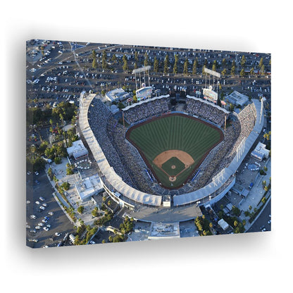 Dodger Stadium, Stadium Canvas, Sport Art, Fan Gifts, Man Cave Decor, Art Print, Canvas Print Wall Art