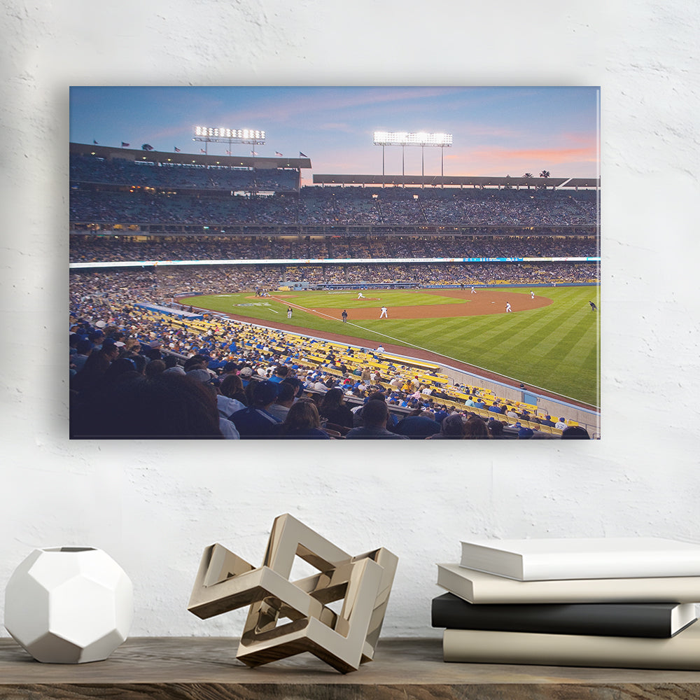 Dodgers La Stadium, Stadium Canvas, Sport Art, Gift for him, Man Cave Decor, Art Print, Canvas Print Wall Art