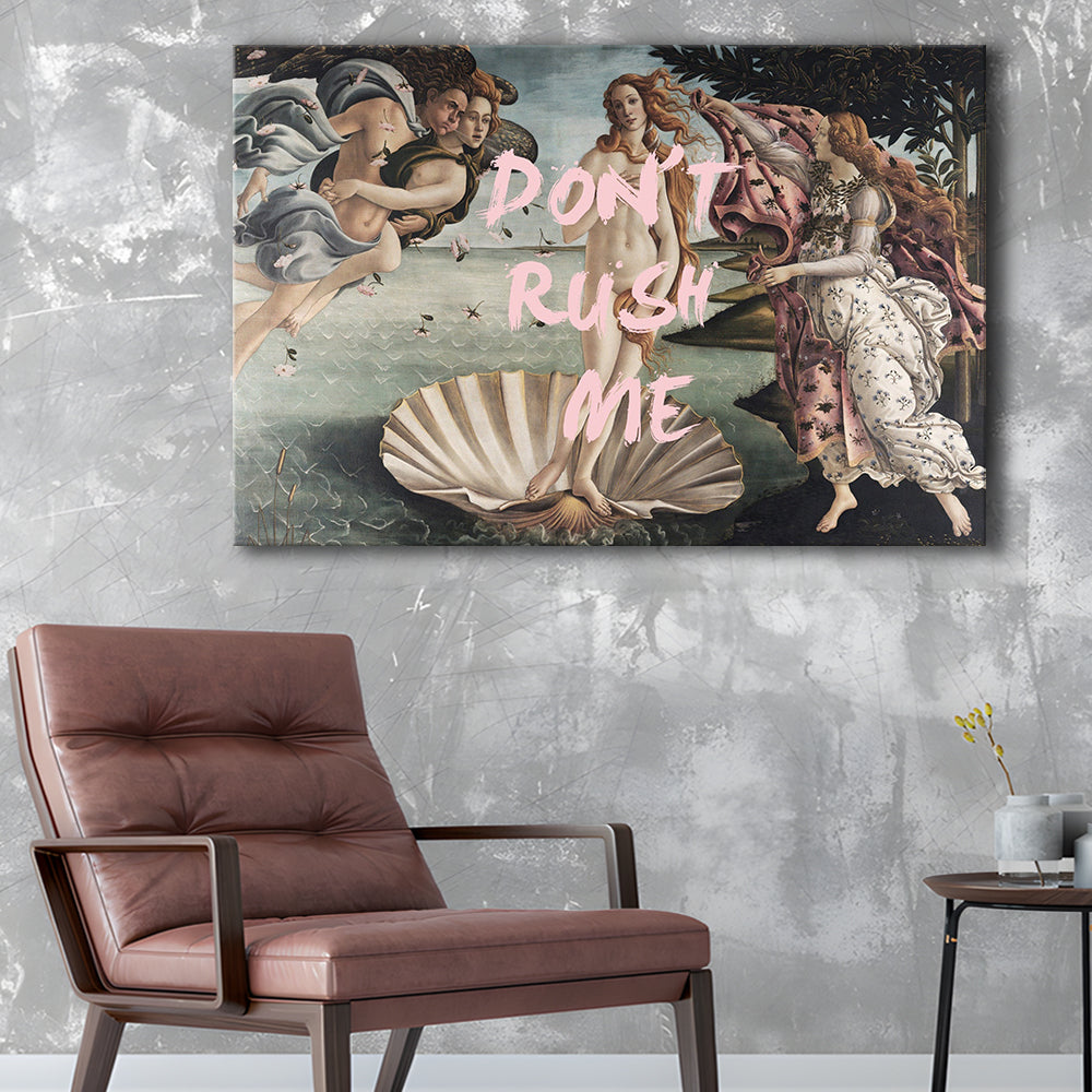 Don'T Rush Me Venus Art, Canvas Art Decor Print, Painting Art, Canvas Print Wall Art Home Decor