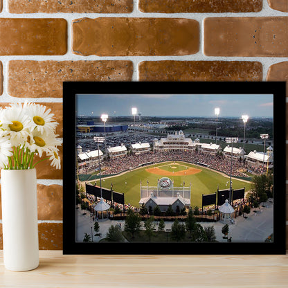 Dr Pepper Ballpark, Stadium Canvas, Sport Art, Gift for him, Framed Art Print Wall Decor, Picture Framed