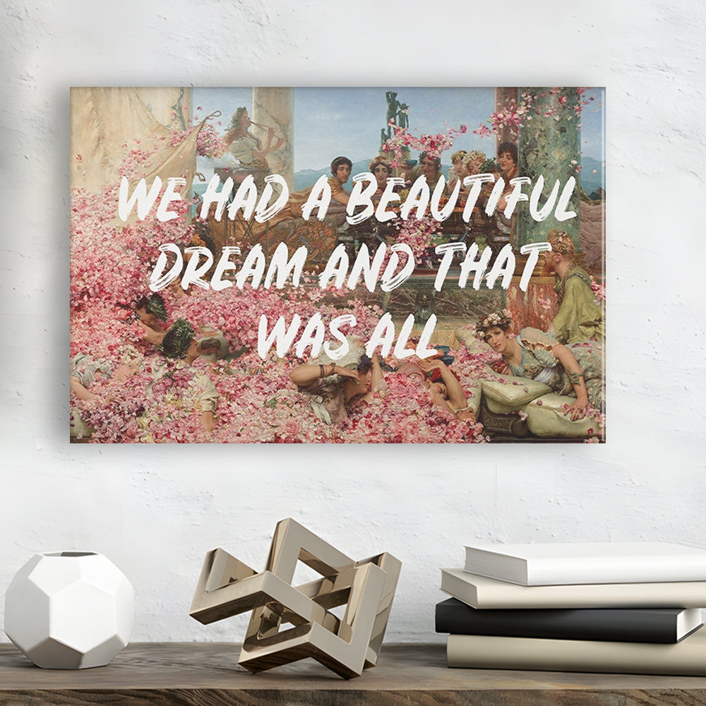 Dream Roses, Canvas Art Decor Print, Painting Art, Canvas Print Wall Art Home Decor