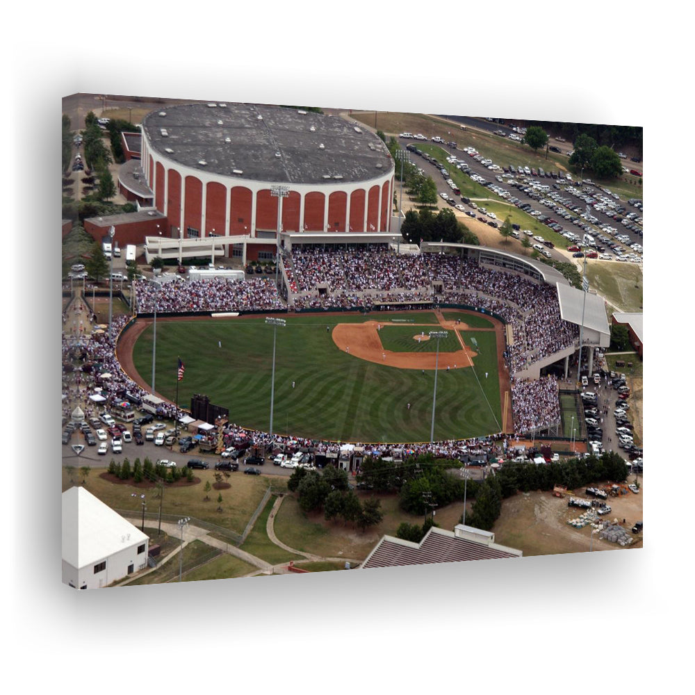 Dudy Noble Field Aerial View, Stadium Canvas, Sport Art, Gift for him, Man Cave Decor, Art Print, Canvas Print Wall Art