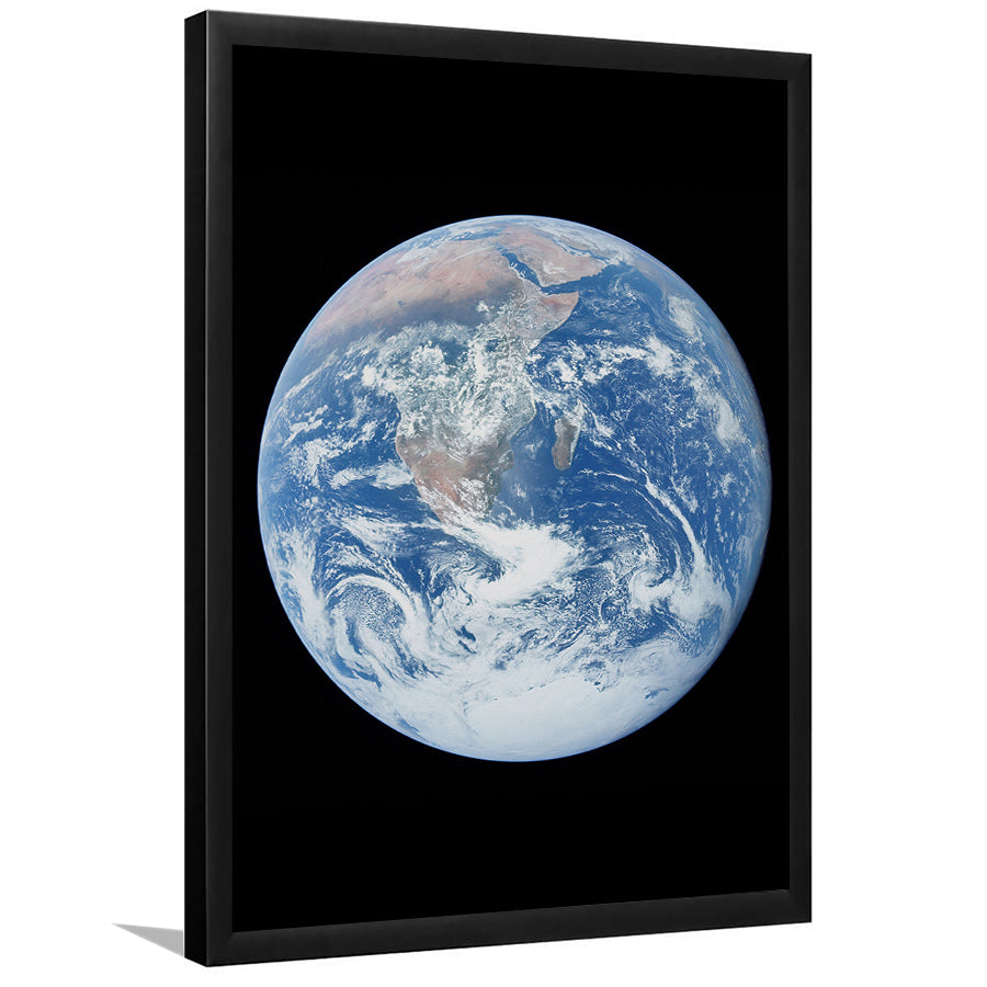Earth Wall Art, The Blue Marble, Science Classroom, Home Office Decor, Science, Gifts, Framed Art Print Wall Decor