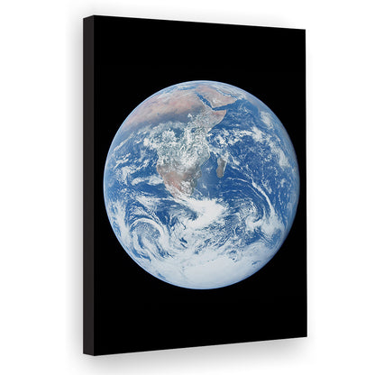 Earth Wall Art, The Blue Marble, Science Classroom, Home Office Decor, Science, Gifts, Canvas Print Wall Art