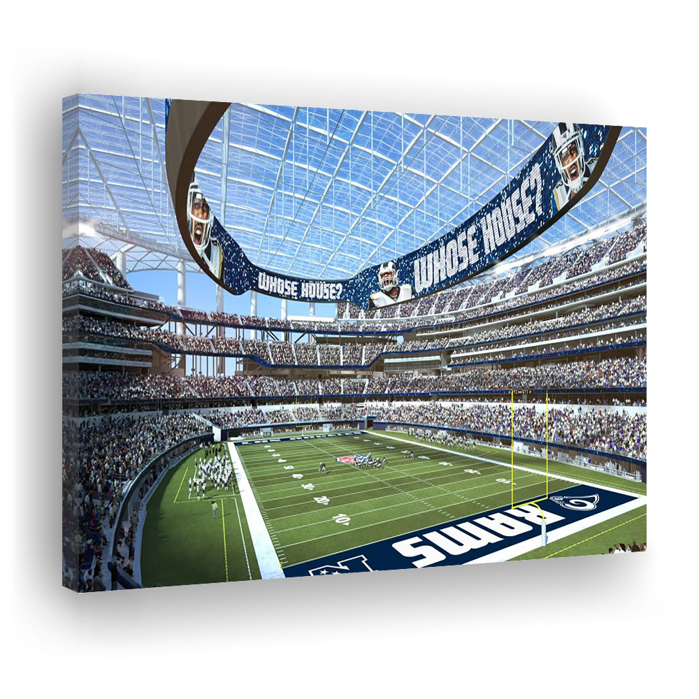 Economics Sports Stadium, Stadium Canvas, Sport Art, Gift for him, Man Cave Decor, Art Print, Canvas Print Wall Art