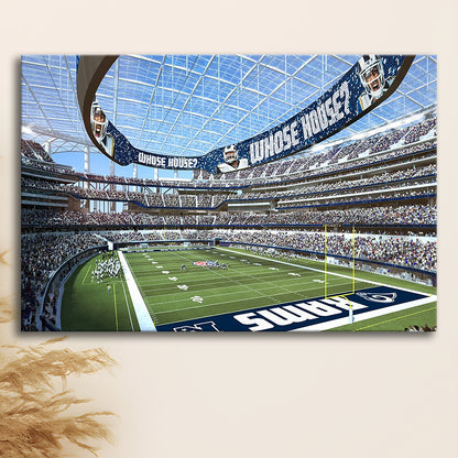 Economics Sports Stadium, Stadium Canvas, Sport Art, Gift for him, Man Cave Decor, Art Print, Canvas Print Wall Art