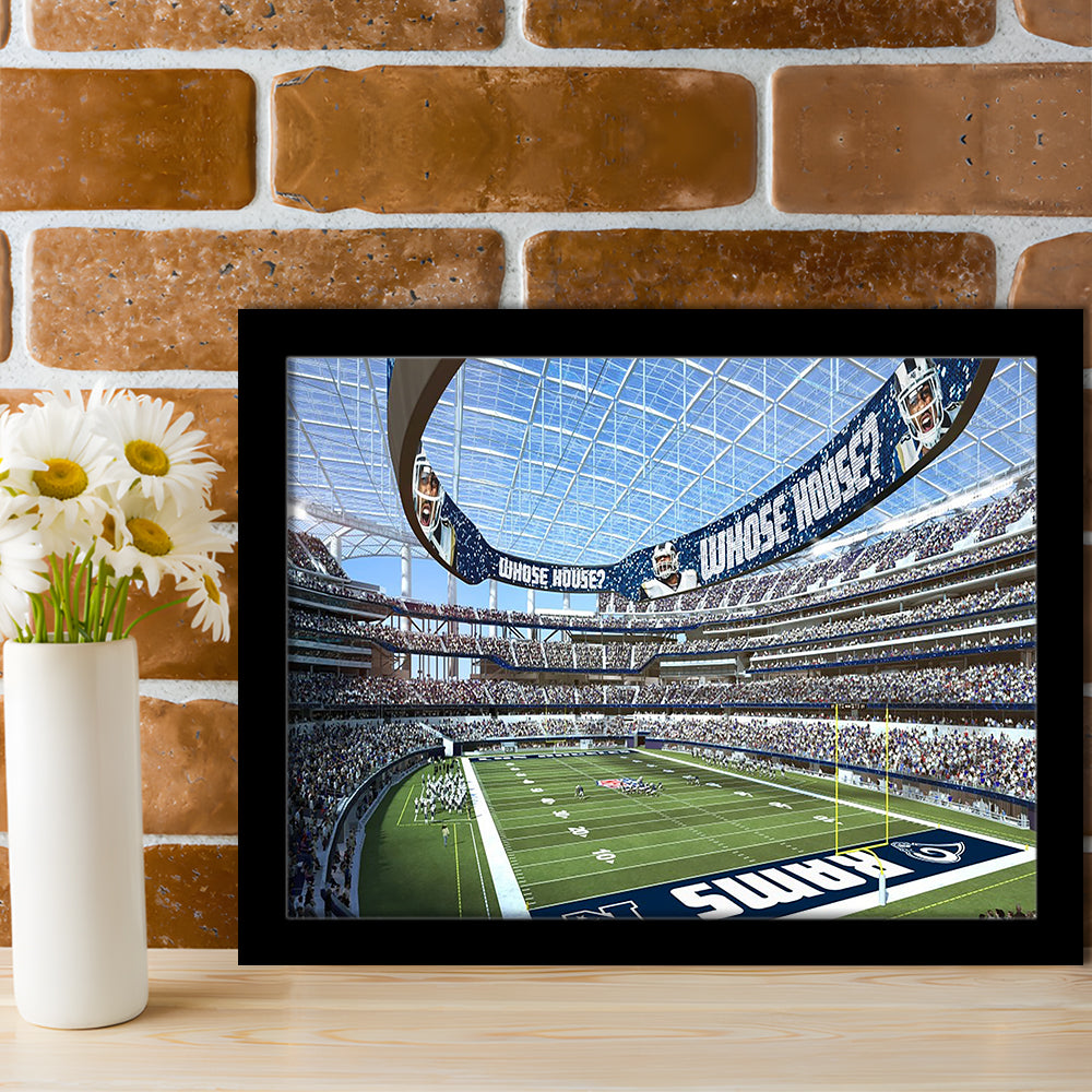 Economics Sports Stadium, Stadium Canvas, Sport Art, Gift for him, Framed Art Print Wall Decor, Picture Framed