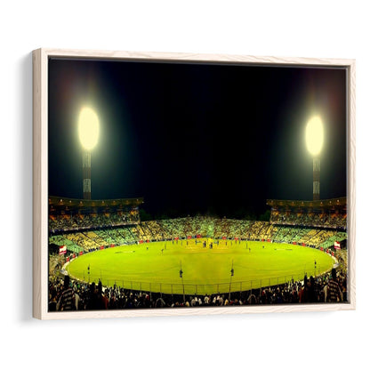 Eden Garden Cricket Ground, Stadium Canvas, Sport Art, Framed Canvas Print Wall Art, Floating Frame