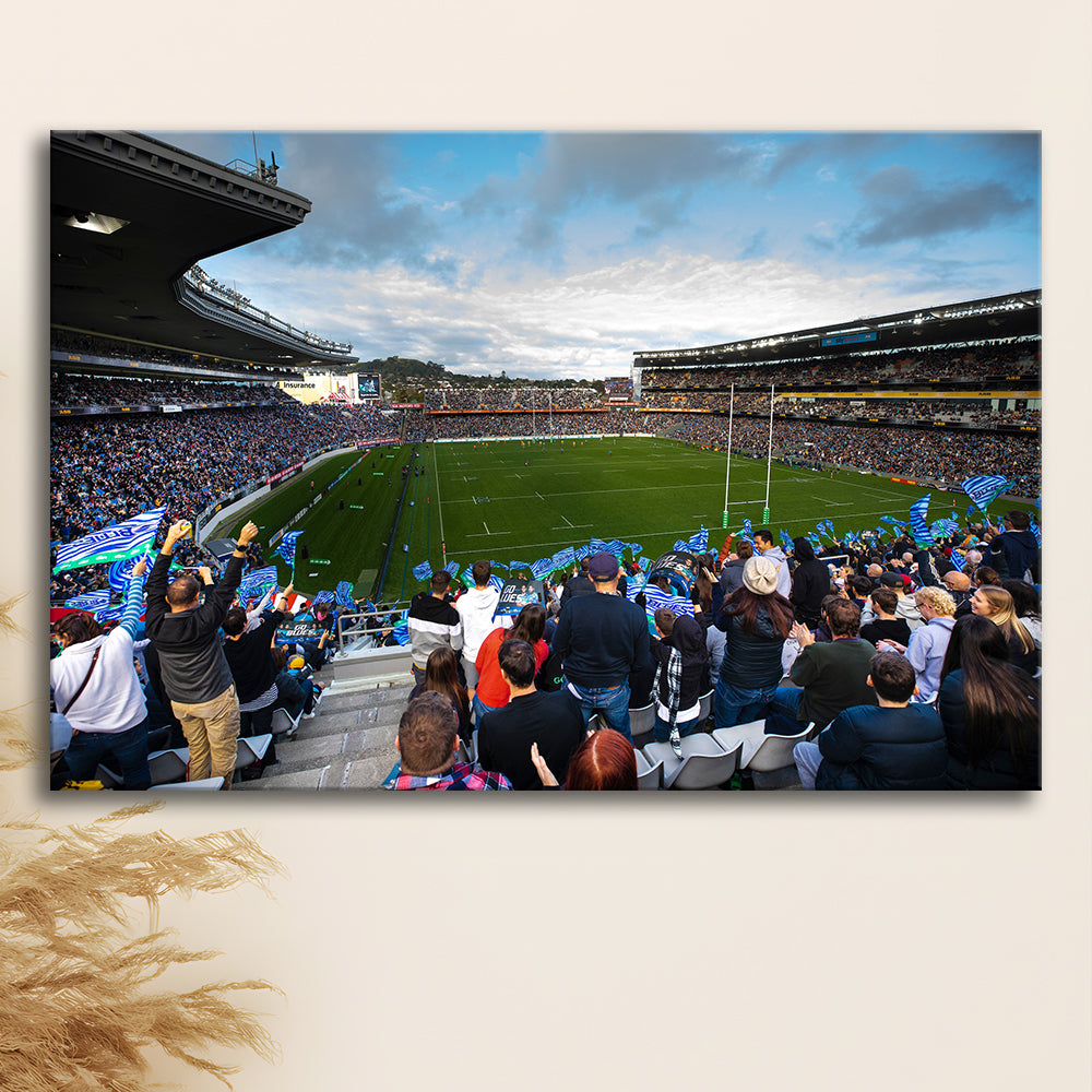 Eden Park New Zealand, Stadium Canvas, Sport Art, Gift for him, Man Cave Decor, Art Print, Canvas Print Wall Art