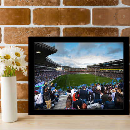 Eden Park New Zealand, Stadium Canvas, Sport Art, Gift for him, Framed Art Print Wall Decor, Picture Framed