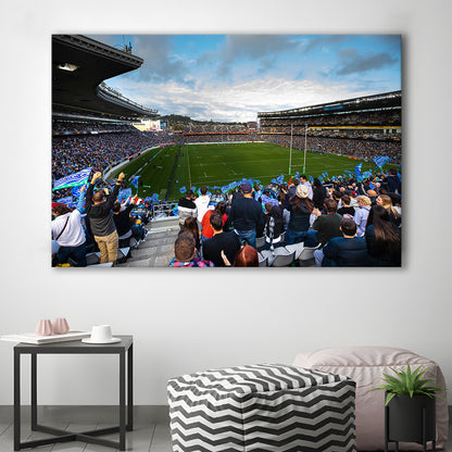 Eden Park New Zealand, Stadium Canvas, Sport Art, Gift for him, Man Cave Decor, Art Print, Canvas Print Wall Art