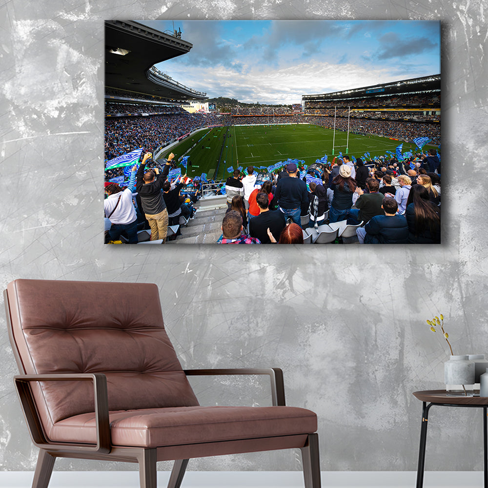 Eden Park New Zealand, Stadium Canvas, Sport Art, Gift for him, Man Cave Decor, Art Print, Canvas Print Wall Art