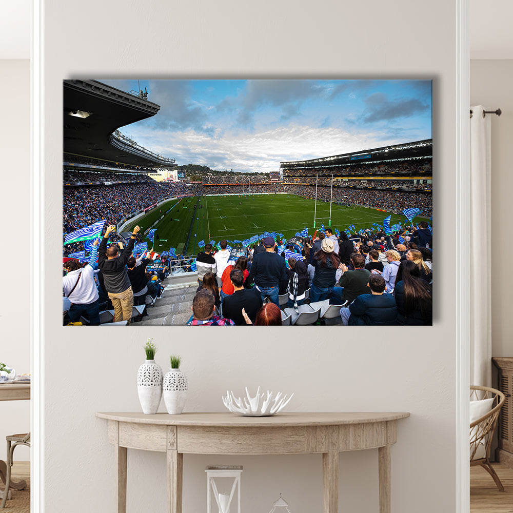 Eden Park New Zealand, Stadium Canvas, Sport Art, Gift for him, Man Cave Decor, Art Print, Canvas Print Wall Art