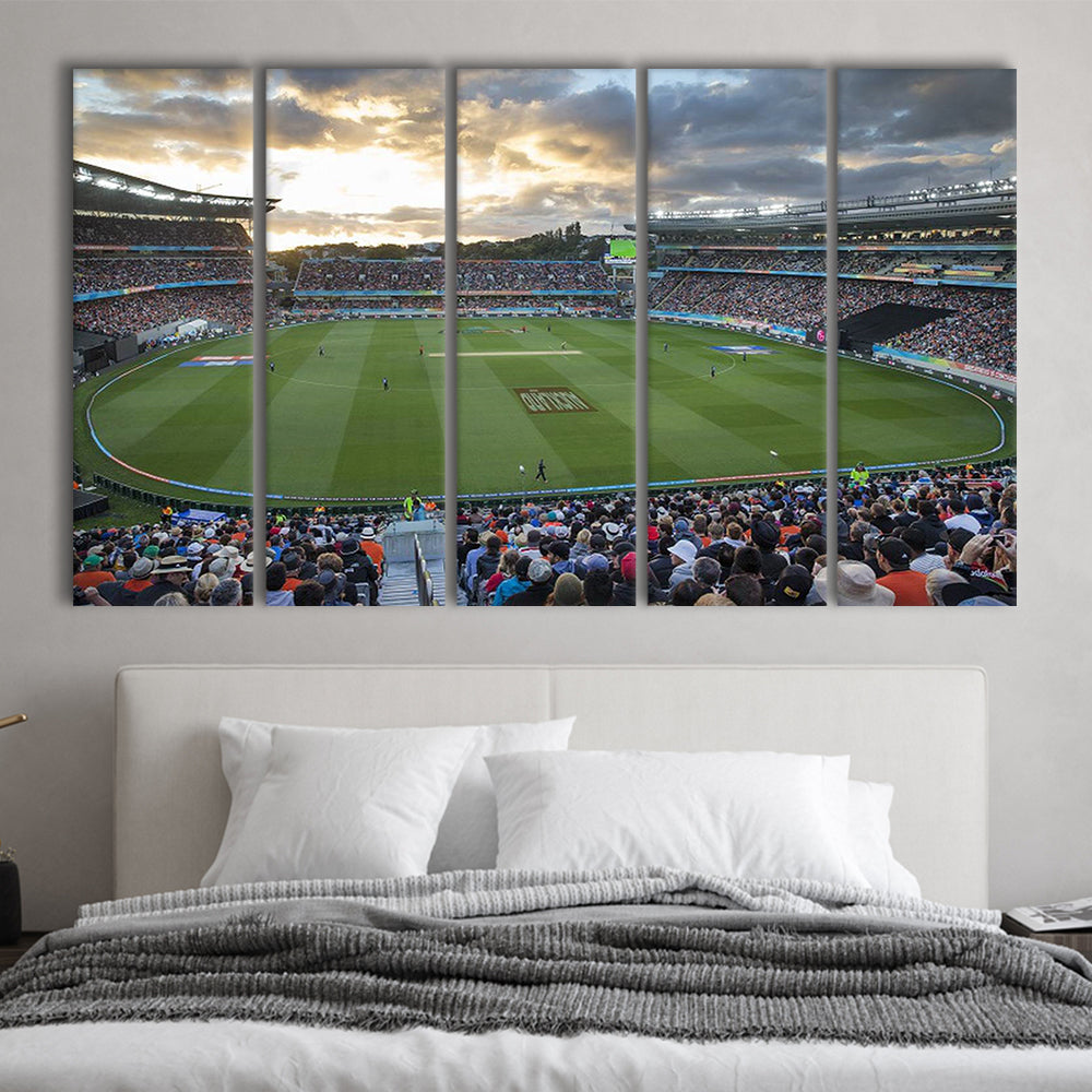 Eden Park, Stadium Canvas, Sport Art, 5 Panel B, Extra Large Canvas, Canvas Print Wall Art