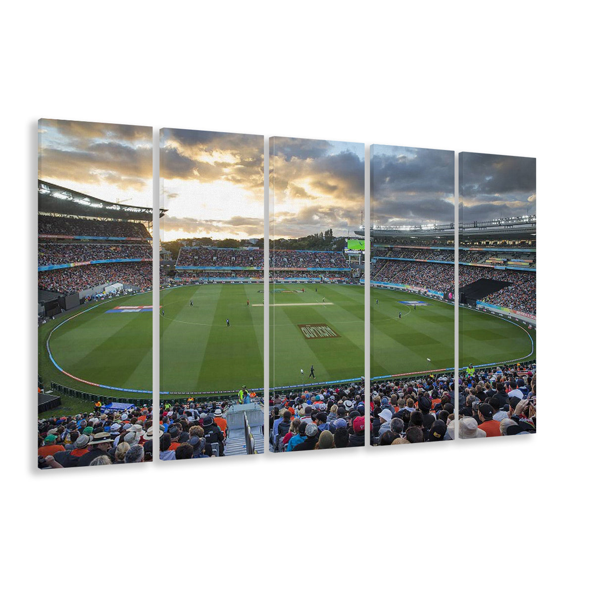 Eden Park, Stadium Canvas, Sport Art, 5 Panel B, Extra Large Canvas, Canvas Print Wall Art