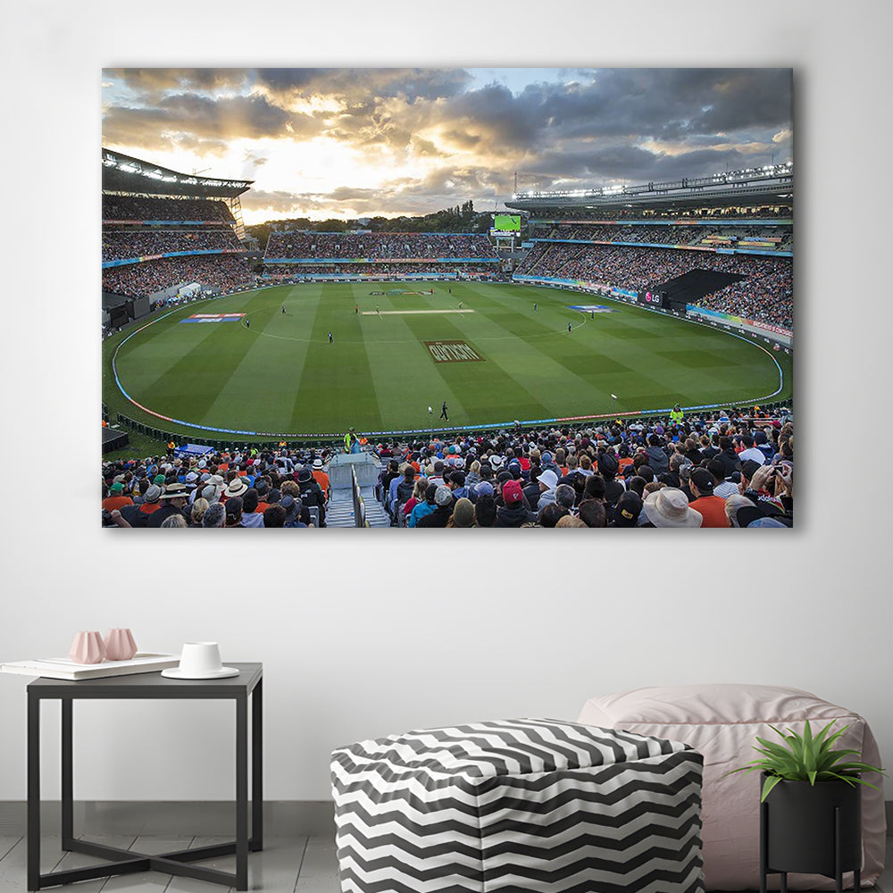 Eden Park, Stadium Canvas, Sport Art, Gift for him, Man Cave Decor, Art Print, Canvas Print Wall Art
