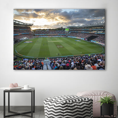 Eden Park, Stadium Canvas, Sport Art, Gift for him, Man Cave Decor, Art Print, Canvas Print Wall Art