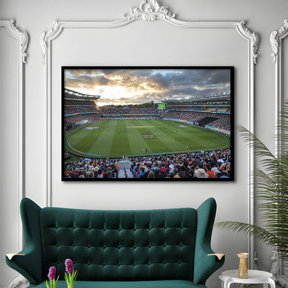 Eden Park, Stadium Canvas, Sport Art, Gift for him, Framed Art Print Wall Decor, Picture Framed